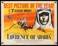 4d248 LAWRENCE OF ARABIA style C 1/2sh '63 David Lean classic starring Peter O'Toole!