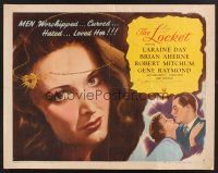 4d250 LOCKET style A 1/2sh '46 great close-up artwork of Laraine Day, Brian Aherne, Robert Mitchum
