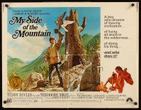 4d287 MY SIDE OF THE MOUNTAIN 1/2sh '68 a boy who dreams of leaving civilization to do his thing!