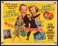 4d346 ROYAL WEDDING style A 1/2sh '51 great image of dancing Fred Astaire & sexy Jane Powell!