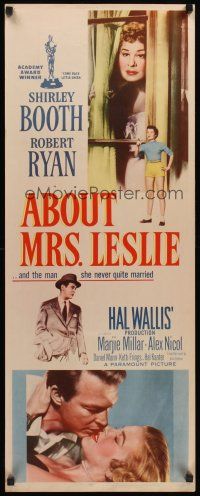 4e012 ABOUT MRS. LESLIE insert '54 Shirley Booth, Robert Ryan, the man she never quite married!