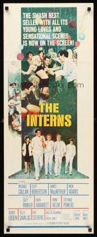 4e376 INTERNS insert '62 Michael Callan, Cliff Robertson, art by Howard Terpning!