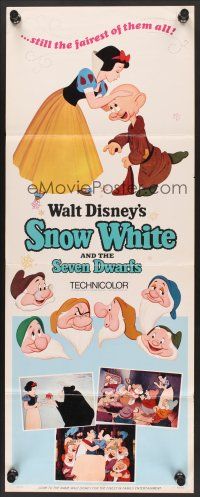 4e474 SNOW WHITE & THE SEVEN DWARFS insert R67 Walt Disney animated cartoon fantasy classic!