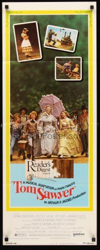 4e513 TOM SAWYER insert '73 Johnny Whitaker & young Jodie Foster in Mark Twain's classic story!