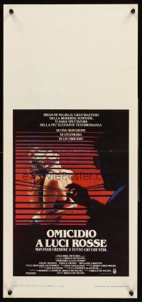 4e577 BODY DOUBLE Italian locandina '84 Brian De Palma, voyeur Craig Wasson, sexy Melanie Griffith!
