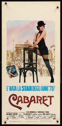 4e584 CABARET Italian locandina '72 Liza Minnelli sings & dances in Nazi Germany!