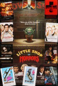 4f056 LOT OF 11 UNFOLDED & FOLDED ONE-SHEETS '86 - '03 Little Shop of Horrors & lots more!