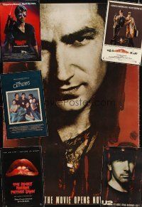 4f057 LOT OF 8 UNFOLDED ONE-SHEETS '82 - '90 U2 Rattle & Hum, The Outsiders, City Heat & more!