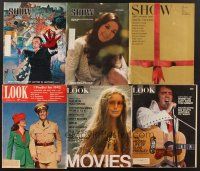 4f027 LOT OF 6 SHOW & LOOK MAGAZINES '41 - '61 Bob Hope, Elvis Presley & more!