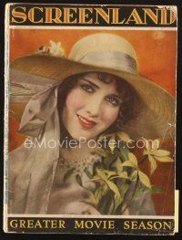 4f122 SCREENLAND magazine August 1925 wonderful portrait of pretty Mary Brian by Paul Hesse!
