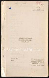 4f153 LADY'S FROM KENTUCKY release dialogue script March 23, 1939, screenplay by Malcolm Boylan!