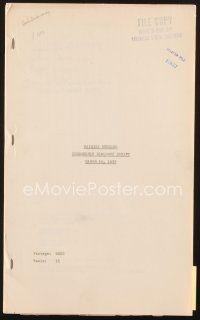 4f165 WAIKIKI WEDDING censorship dialogue script March 10, 1937, screenplay by DeLeon & Martin!