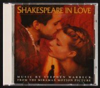 4f340 SHAKESPEARE IN LOVE soundtrack CD '98 original motion picture score by Stephen Warbeck!