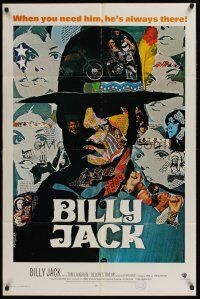 4g094 BILLY JACK int'l 1sh '71 Tom Laughlin, Delores Taylor, most unusual boxoffice success ever!