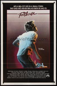 4g327 FOOTLOOSE int'l 1sh '84 teenage dancer Kevin Bacon has the music on his side!