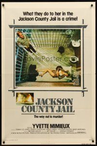 4g488 JACKSON COUNTY JAIL 1sh '76 what they did to Yvette Mimieux in jail is a crime!