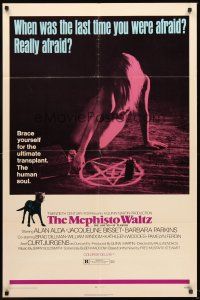 4g616 MEPHISTO WALTZ 1sh '71 Jacqueline Bisset, when was the last time you were really afraid?