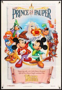 4g746 RESCUERS DOWN UNDER/PRINCE & THE PAUPER DS 1sh '90 Disney in Australia!