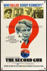 4g796 SECOND GUN 1sh '75 assassination conspiracy documentary, who killed Bobby Kennedy?