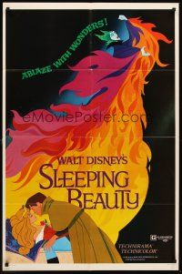 4g822 SLEEPING BEAUTY style A 1sh R79 Walt Disney cartoon fairy tale fantasy classic!