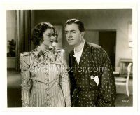 4h048 AFTER THE THIN MAN 8x10 still '36 Myrna Loy stares at husband William Powell!