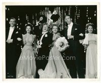 4h078 BABES ON BROADWAY 8x10 still '41 Mickey Rooney, Judy Garland & others put on a show!