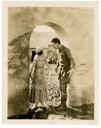 4h103 BIG PARADE 8x10 still '25 John Gilbert & Renee Adoree standing in arched doorway, King Vidor