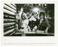 4h157 CLOCKWORK ORANGE deluxe 8x10 still '72 Malcolm McDowell & sexy girls with phallic ice lollies!