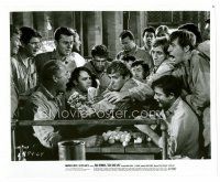 4h160 COOL HAND LUKE 8x10 still '67 all the convicts bet Paul Newman can't eat 50 eggs!