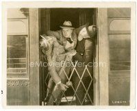 4h246 GASOLINE GUS 8x10 key book still '21 Roscoe Fatty Arbuckle beats up two unwelcome guests!