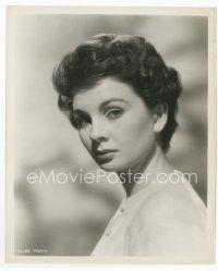 4h331 JEAN SIMMONS 8.25x10 still '58 head & shoulders portrait of the beautiful actress!