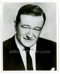 4h344 JOHN WAYNE TV 8x10 still '60s praising the Sing Out musical Up With People!