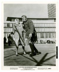 4h404 LOVE WITH THE PROPER STRANGER 8x10 still '64 great image of Steve McQueen & Natalie Wood!