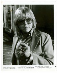 4h507 PAUL WILLIAMS 8x10 still '74 as the successful record producer from Phantom of the Paradise!