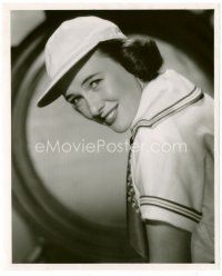 4h523 PHYLLIS THAXTER 8x10 still '40s close up of the young star in sporty outfit by Bert Six!