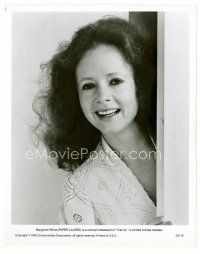 4h530 PIPER LAURIE 8x10 still '76 head & shoulders close up peeking through doorway from Carrie!