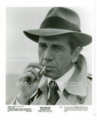 4h569 ROBERT SACCHI 8x10 still '80 c/u looking like Humphrey Bogart from Sam Marlow, Private Eye!