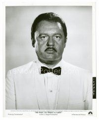 4h586 ROD STEIGER 8x10 still '67 great c/u in heavy makeup and tux from No Way to Treat a Lady!
