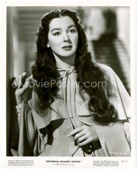 4h589 ROSALIND RUSSELL 8x10 still '48 waist-high c/u of the beautiful star with really long hair!