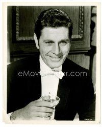4h717 VASSILI LAMBINOS 8x10 still '64 c/u of the Greek star in tux from The Unsinkable Molly Brown!