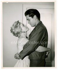 4h763 WILD IN THE COUNTRY 8x10 still '61 Elvis Presley stares into Tuesday Weld's eyes!
