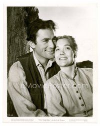 4h774 YEARLING 8x10 still '46 romantic smiling close up of Gregory Peck & Jane Wyman!