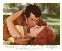 4h030 SILENCERS color 8x10 still #7 '66 Dean Martin about to kiss Lovey Kravezit Beverly Adams!