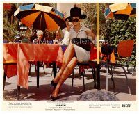 4h031 SOPHIA LOREN color 8x10 still '66 the sexy Italian wearing shades & hat from Judith!