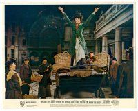 4h027 MY FAIR LADY color English FOH LC '64 Audrey Hepburn as flower girl Eliza Doolittle!