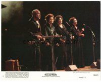 4h025 LAST WALTZ 8x10 mini LC #4 '78 Martin Scorsese, great image of The Staples performing!