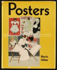 4j361 POSTERS first edition hardcover book '69 Bevis Hillier, about their history & evolution!