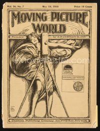 4j043 MOVING PICTURE WORLD exhibitor magazine May 18, 1918 Chaplin's A Dog's Life, Marion Davies!