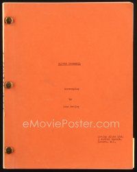 4j196 CROMWELL English script '70 Ken Hughes, screenplay by John Briley, Oliver Cromwell!