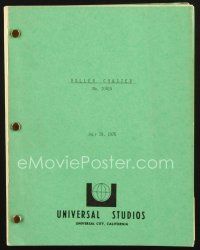 4j209 ROLLERCOASTER script July 20, 1976, screenplay by Richard Levinson & William Link!